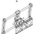 Cabstone TV EasyScope L - Accrochage au support mural: - 1