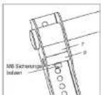Cabstone TV EasyScope L - Schritt 2 Montage der Bildschirmhalterung: - 5
