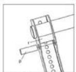 Cabstone TV EasyScope XL - Passo 2 Installazione del supporto dello schemo: - 3