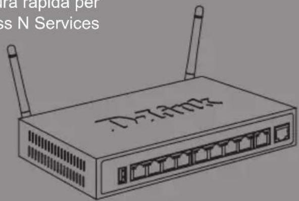 D-LINK DSR250N - Guida di installazione rapida Router per servizi wireless - 1