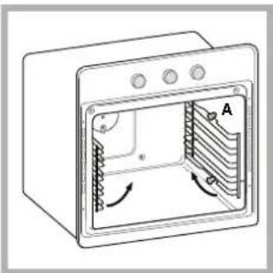 HOTPOINT FKS 610 XHA - Montagem do Kit Guias corrediças - 1