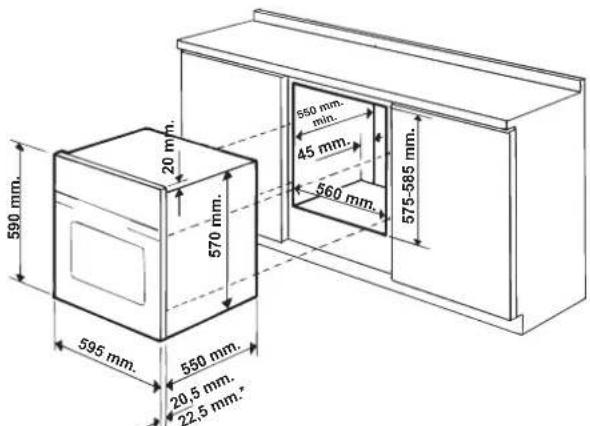 HOTPOINT FKS 610 XHA - Encastrement - 1