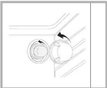 HOTPOINT FKS 610 XHA - Remplacement de l'ampoule d'éclairage - 1