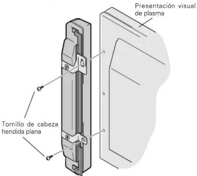 PIONEER PDPS09LR - Instale los altavoces en la pantalla. - 1