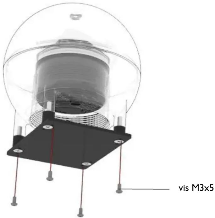 Alphacool VPP655 - Montage avec plaque de montage: - 2
