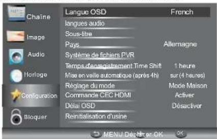 HAIER LE29C810 - MENU SETUP - 1