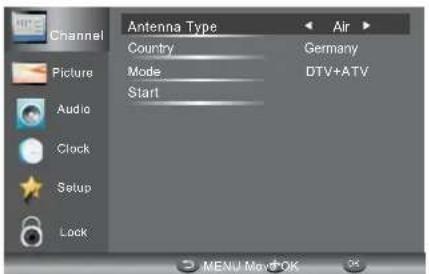 HAIER LE29C810 - 1.1) Auto Tuning (DVB-T) - 2