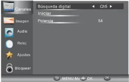 HAIER LE29C810 - 2.1) Manual DTV (DVB-T) Búsqueda - 1