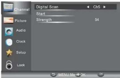 HAIER LE29C810 - 2.1) DTV Manual Tuning (DVB-T) - 1