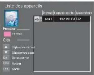HAIER LE29C810 - Système de fichiers PVR (uniquement pour DTV) - 3