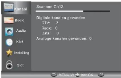 HAIER LE29C810 - 1.1) Automatisch afstemmen (DVB-T) - 3