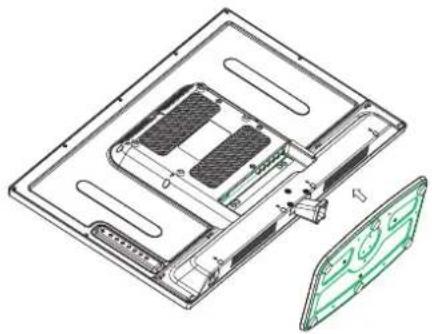 HAIER LE29C810 - Instructions pour l'assemblage du support - 1