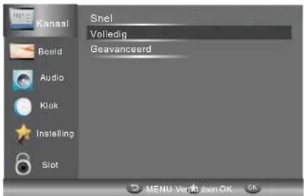 HAIER LE29C810 - 1.2) Automatisch afstemmen (DVB-C) - 2