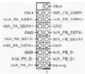 ASROCK P85 PRO3 - Embases et connecteurs de la carte mère - 8