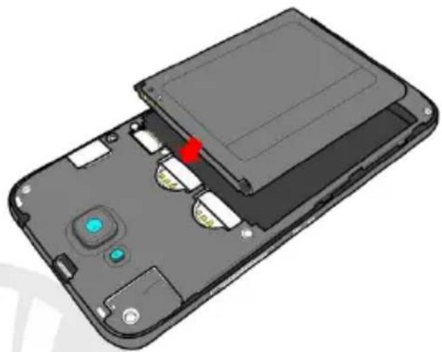 NGM-Mobile Forward Infinity - Inserire la batteria: - 1