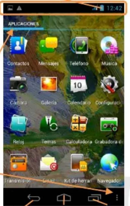 NGM-Mobile Wemove Legend 2 Lite - Pantalla Principal Menu Principal Intervidad señal USIM y nivel batería - 2