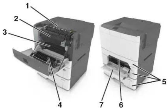 LEXMARK CS410dn - Remarques : - 1