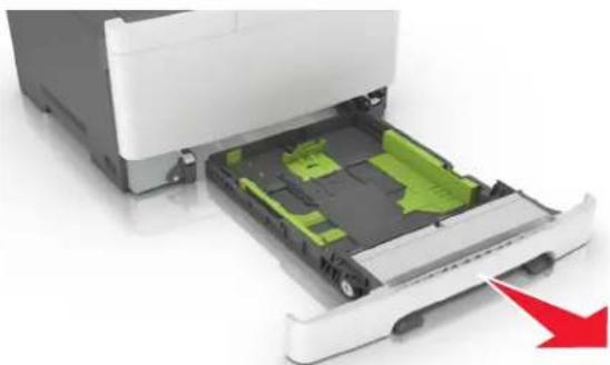 LEXMARK CS410dn - Chargement des bacs 250 et 550 feuilles - 2