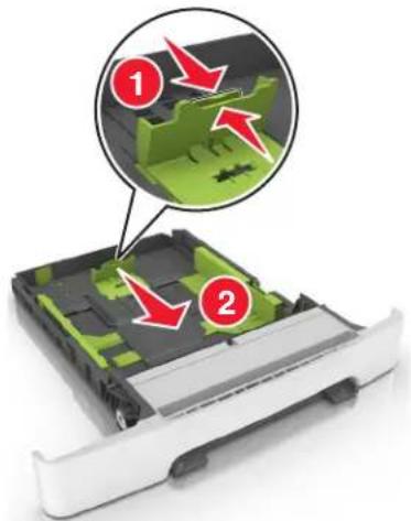 LEXMARK CS410dn - Chargement des bacs 250 et 550 feuilles - 4
