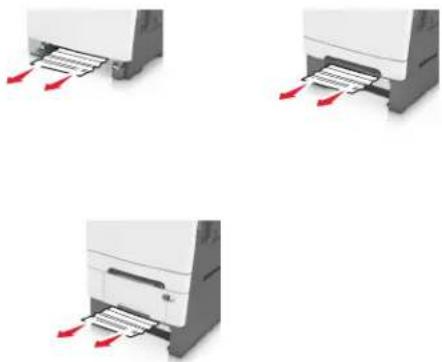 LEXMARK CS410dn - Bourrage papier dans les tiroirs - 2