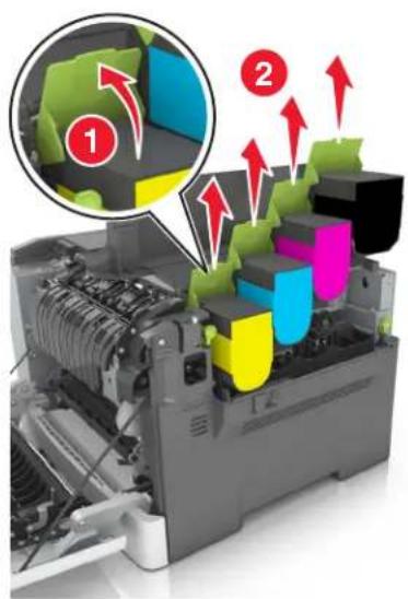LEXMARK CS410dn - Remplacement d'une unité de développement - 4