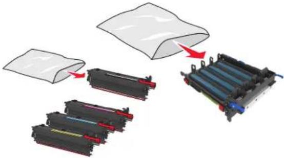 LEXMARK CS410dn - Remplacement d'un kit de traitement d/images en noir et blanc et en couleur - 8