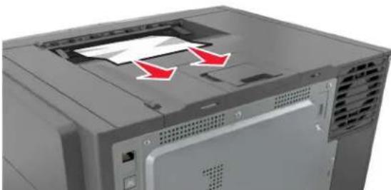 LEXMARK CS410dn - Bourrage papier dans le réceptacle standard - 1