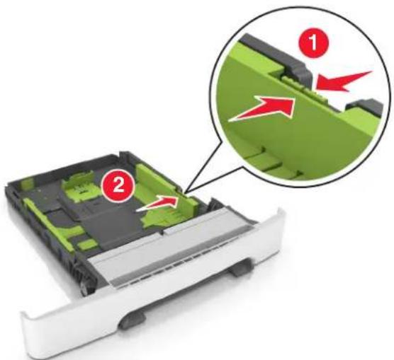 LEXMARK CS410dn - Chargement des bacs 250 et 550 feuilles - 5