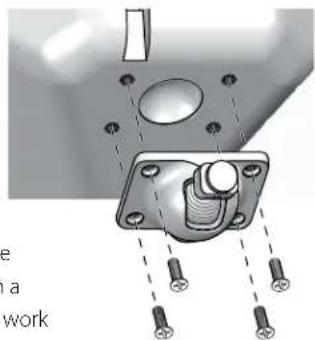 BOSTON ACOUSTICS SoundWare XS 5.1 - Attaching the Pivoting Ball Mount - 1