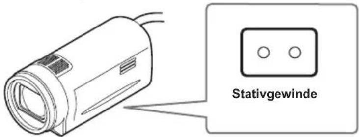 PANASONIC AGHCK10G - ■Befestigung an einem Stativ - 1