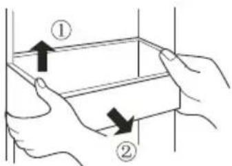 HAIER HRF663ISB2R - Regolazione e pulizia della griglia portabottiglie - 1
