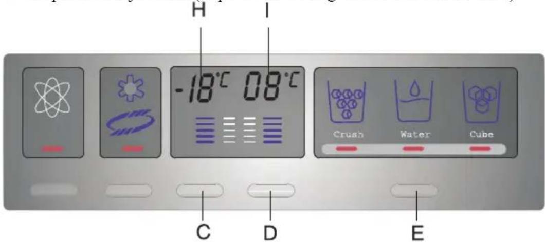 HAIER HRF663ISB2R - Temperature adjustments - 1
