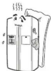HAIER HRF663ISB2R - A temperatura não está suficientemente fria, - 3