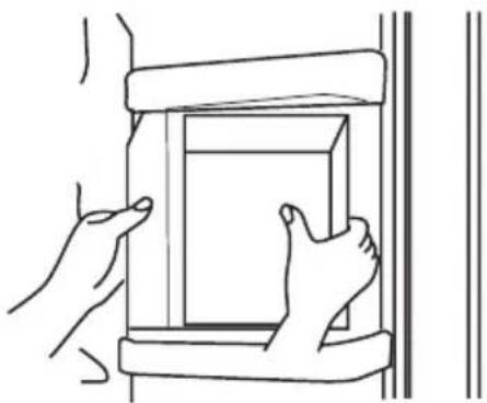 HAIER HRF663ISB2R - Ne retirez pas le couvercle interieur du minibar. - 1
