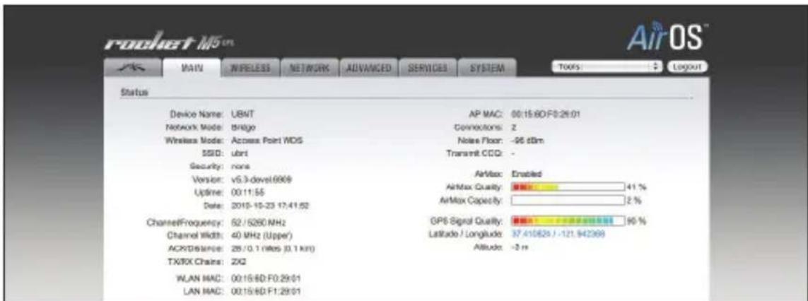 Ubiquiti Networks Bullet 2HP - Accessing AirOS - 3