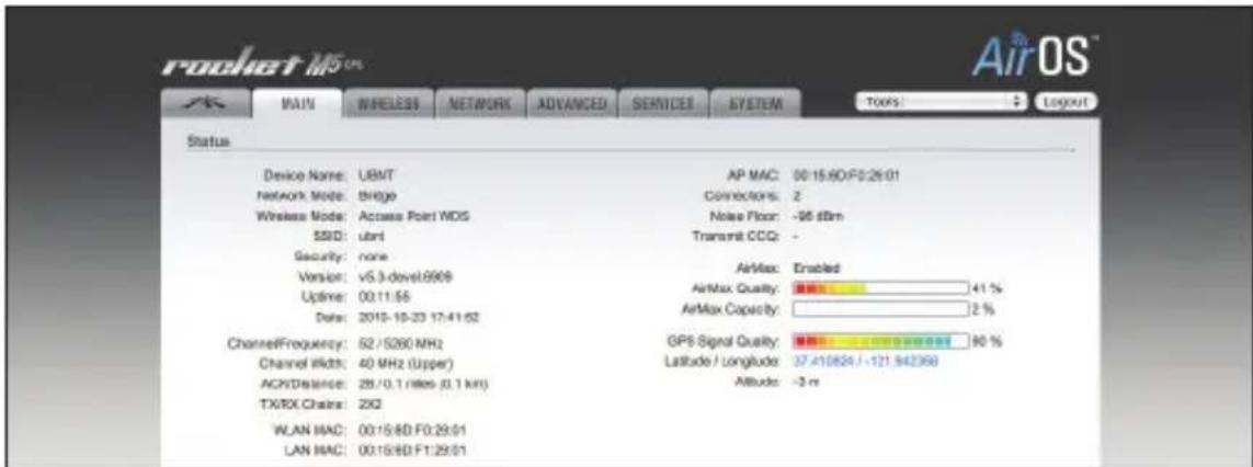 Ubiquiti Networks Bullet 2HP - Accès à AirOS - 3