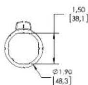 Chief CPAE150W - DIMENSIONS - 3