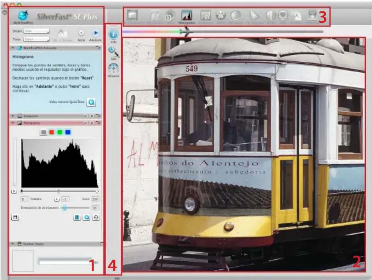 PLUSTEK OpticFilm 8200i SE - El nuevoconcepto de SilverFast 8:el WorkflowPilot - 1