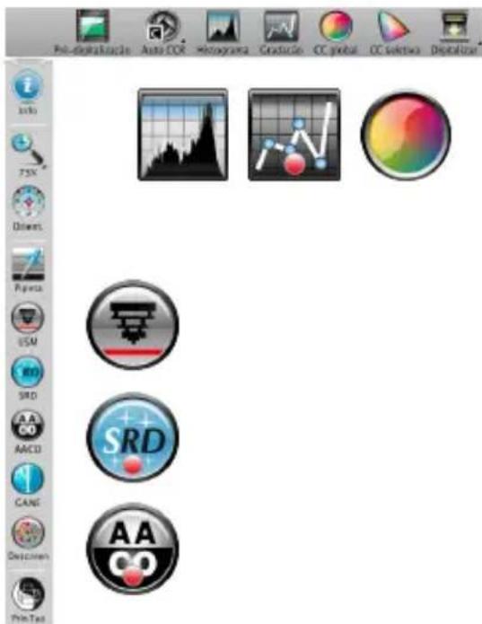 PLUSTEK OpticFilm 8200i SE - Barra de ferramentas especials - 1