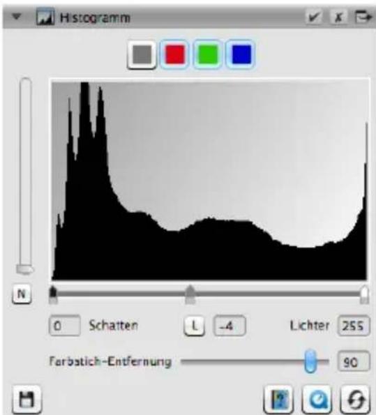 PLUSTEK OpticFilm 8200i SE - 4-2. Histogramm - 5