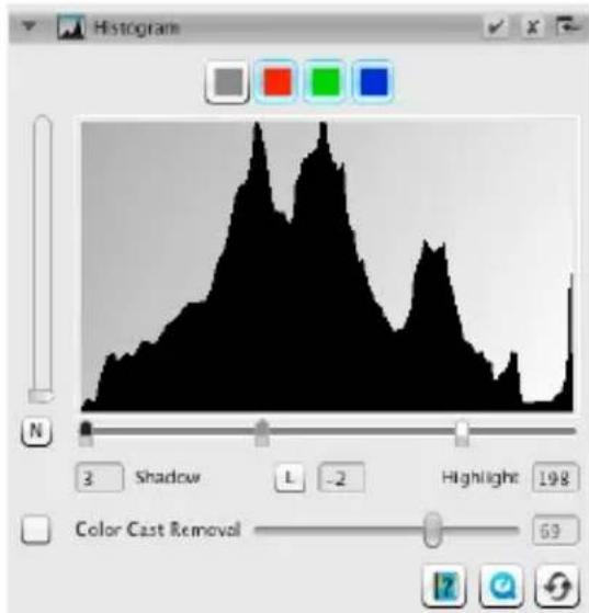 PLUSTEK OpticFilm 8200i SE - 4-2. Histogram - 2