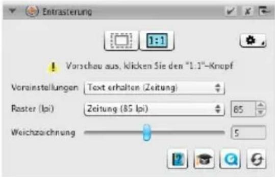 PLUSTEK OpticFilm 8200i SE - 4-9. Entrasterung - 2