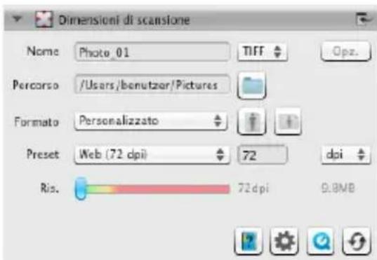 PLUSTEK OpticFilm 8200i SE - Selezionare la destinazione ed effettuare la scansione - 1