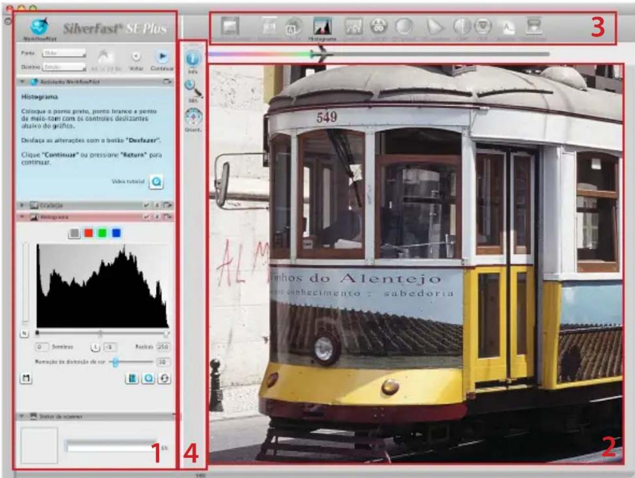PLUSTEK OpticFilm 8200i SE - Conceito SilverFast 8: O novo WorkflowPilot - 1