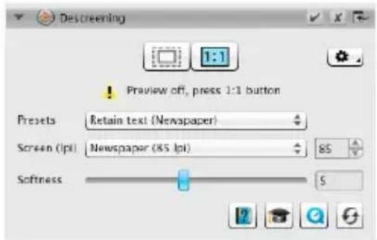 PLUSTEK OpticFilm 8200i SE - 4-9. Descreening - 2