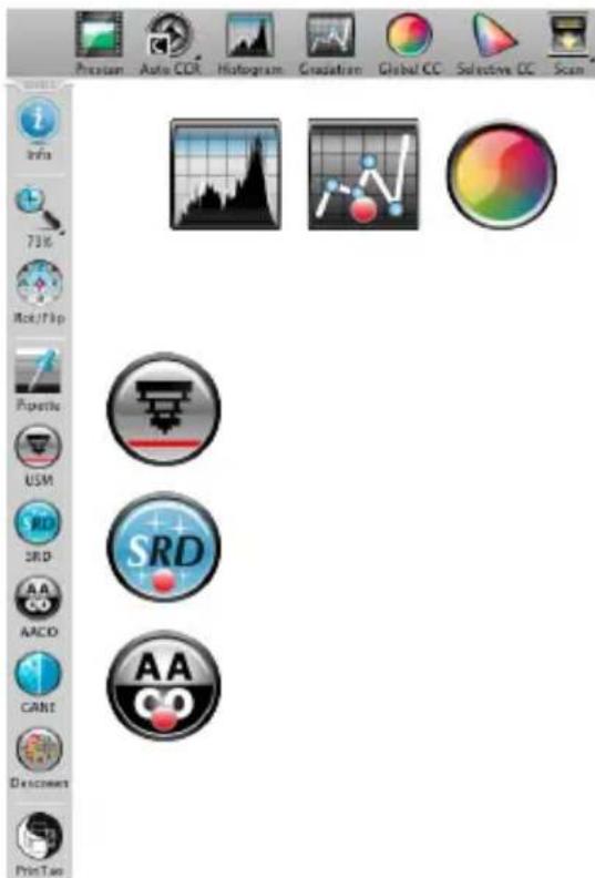 PLUSTEK OpticFilm 8200i SE - Special Toolbar - 1