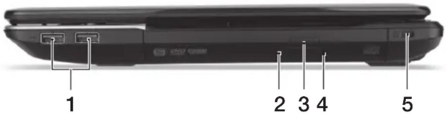 ACER Aspire E1 57133128G50Maks - Вид слева - 7