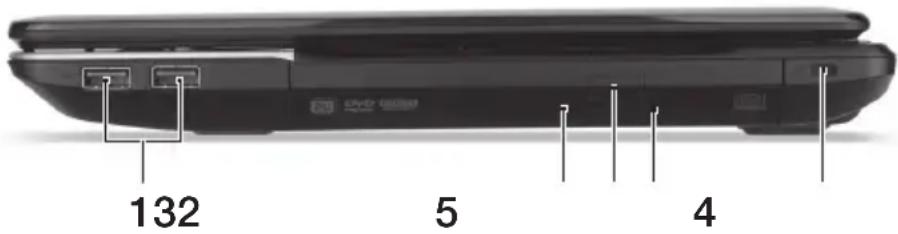 ACER Aspire E1 57133128G50Maks - Pictogram Item Beschrijving - 7