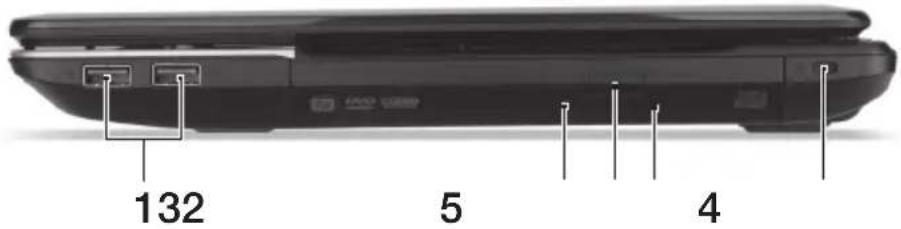 ACER Aspire E1 57133128G50Maks - Vaizdas iš dešinės - 1