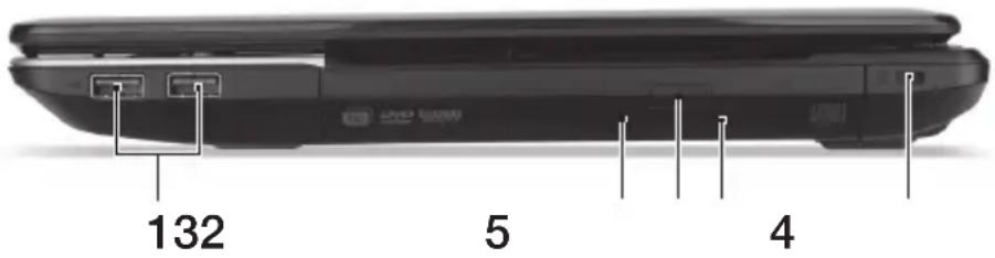 ACER Aspire E1 57133128G50Maks - Изглед отляво - 7